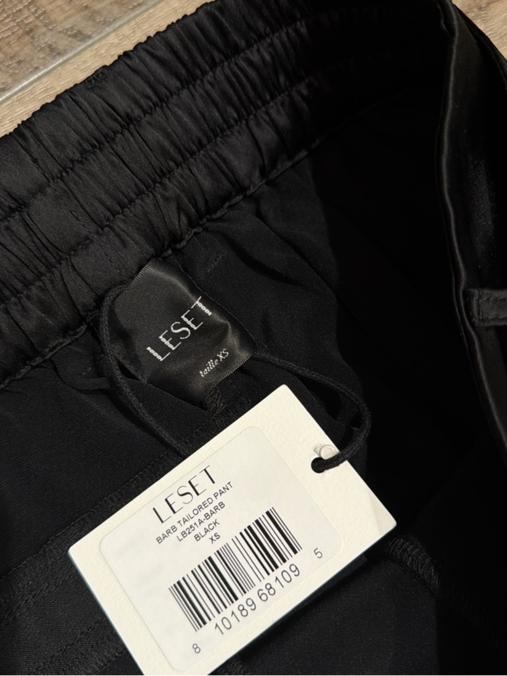 Leset Barb tailored pant in black NWT - Picture 4 of 9